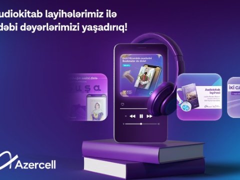 Azercell audiokitabları hər kəs üçün əlçatan edir