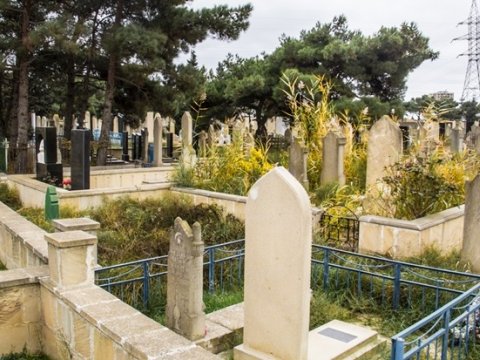 Qəbiristanlıqdan oğurluq edən şəxs tutuldu