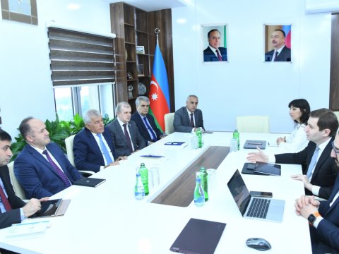 BMU ilə İRİA arasında əməkdaşlıq müzakirəsi -&nbsp;FOTOLAR