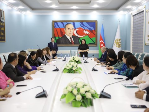 Gəncə Dövlət Universitetində təlim - FOTO