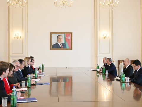 Prezident Avropa İttifaqının ali nümayəndəsini qəbul edib