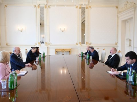 ATƏT-in Baş katibi&nbsp;İlham Əliyevin QƏBULUNDA