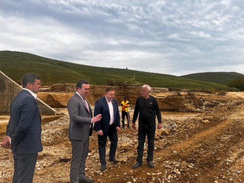 Mahir Süleymanlı seldən əziyyət çəkmiş şabranlılarla görüşdü