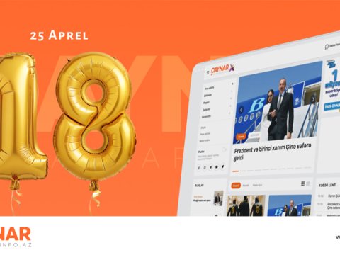 Qaynarinfo.az 18 yaşında!