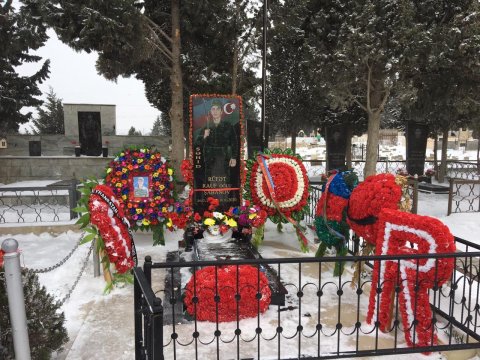 Şəhid anası vəfat etdi - FOTO