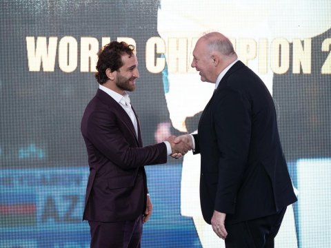 Hidayət Heydərov Avropanın ən yaxşısı seçildi - FOTO