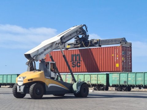 Transxəzər marşrutu üzrə konteyner daşımaları 3 dəfə artıb