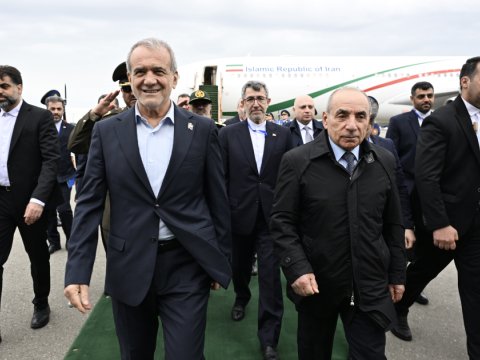 İran Prezidenti Azərbaycanda səfərdədir