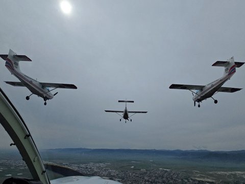 Ordumuz&nbsp;döyüş təyyarələrini havaya qaldırdı - VİDEO