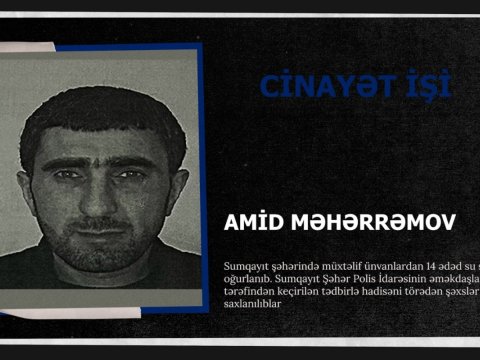 Su sayğaclarını oğurlayanlar saxlanıldı&nbsp;- VİDEO