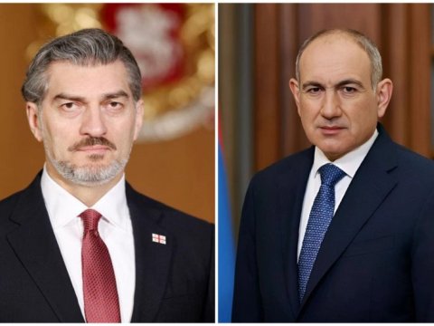 Gürcüstan Prezidenti Paşinyanla görüşüb