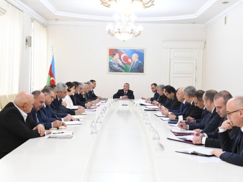 Rövşən Rzayev kollegiya iclası keçirdi -&nbsp;Tapşırıqlar verdi