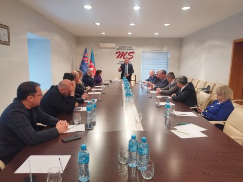 Mətbuat Şurasının İdarə Heyətinin iclası keçirilib