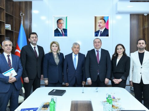 &ldquo;ROKETSAN&rdquo; şirkətinin nümayəndələri BMU-da - FOTO