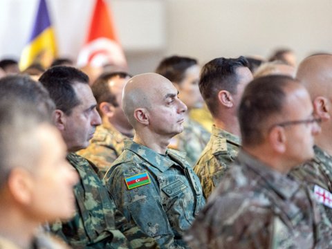 Hərbçilərimiz Gürcüstandakı NATO təlimində&nbsp;