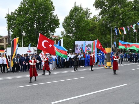 "Prezident Kuboku-2025"in rəsmi paradı FOTOLARDA