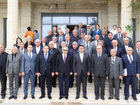 Neftçala Rayon Ağsaqqallar Şurasının illik hesabat yığıncağı -&nbsp;FOTOLAR