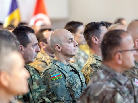 Hərbçilərimiz Türkiyədə keçirilən təlimlərdə