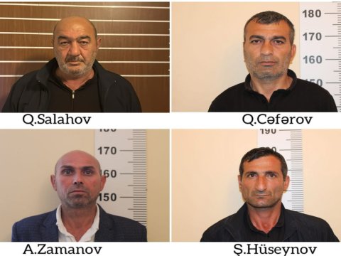 Salyanda narkotik yetişdirən 4 nəfər tutuldu