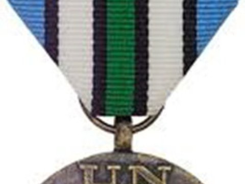 Cənubi Sudanda xidmət edən zabitimiz təltif edildi