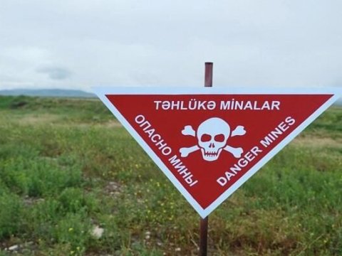 Azad edilmiş ərazilərdə daha 381 mina&nbsp;aşkarlandı