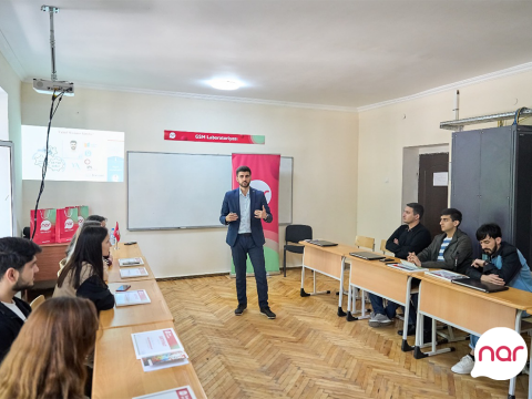&ldquo;Nar&rdquo;ın dəstəyi ilə tələbələr üçün təlimlər keçirilib - FOTOLAR