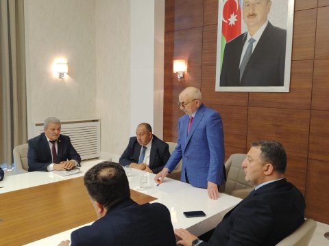 Xızı və Siyəzən ağsaqqalları Tahir Süleymanovun rəhbərliyində toplaşdı - FOTO