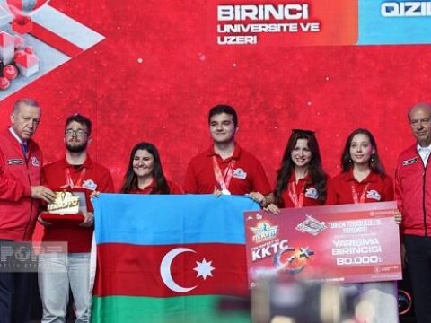 Azərbaycan komandası birinci oldu, Ərdoğan mükafat verdi