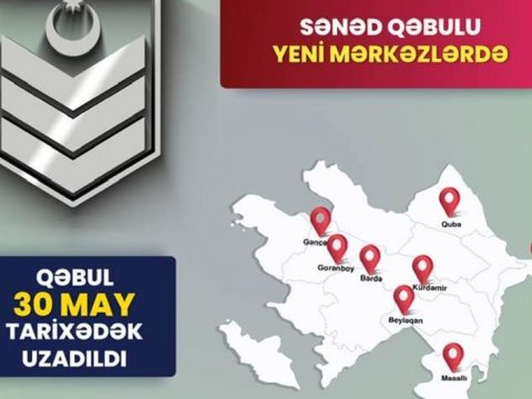 MAXE olmaq istəyənlərin nəzərinə! - Müddət UZADILDI