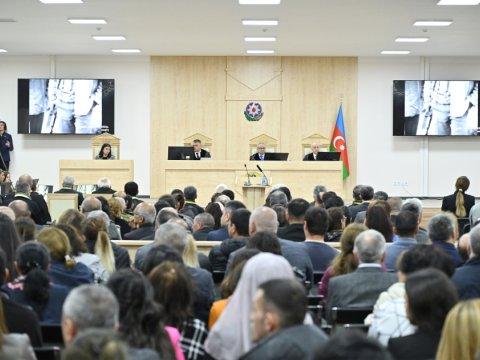 Ermənilərin məhkəməsində Laçının işğalı ilə bağlı videomaterial nümayiş etdirildi