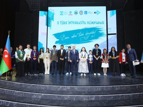 II Türk İnteqrasiya Olimpiadasının finalı: qaliblər mükafatlandırılıb