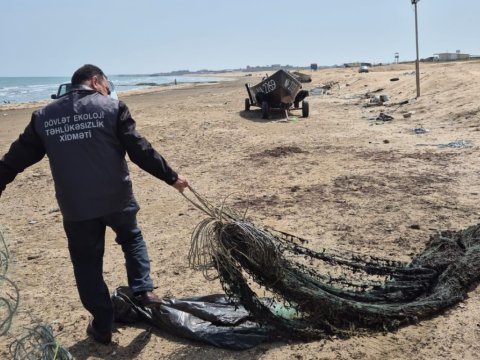 Qanunsuz balıq ovunun qarşısı alınır&nbsp;- FOTOLAR