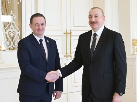 İlham Əliyev Belarusun Baş nazirini qəbul etdi - FOTOLAR&nbsp;