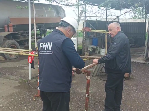 Tovuzda maye qazdoldurma məntəqəsi bağlandı - VİDEO