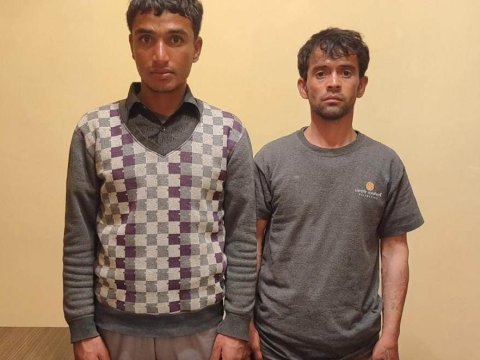 Sərhədi qanunsuz keçən&nbsp;əcnəbilər saxlanıldı