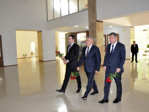 Mahir Süleymanlı Şabranda konfransda iştirak edib