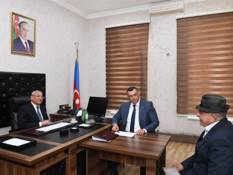 Komitə sədri vətəndaş qəbulu keçirdi - FOTO