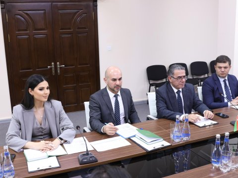 MEDİA-da Özbəkistanın rəsmi şəxsləri ilə görüş