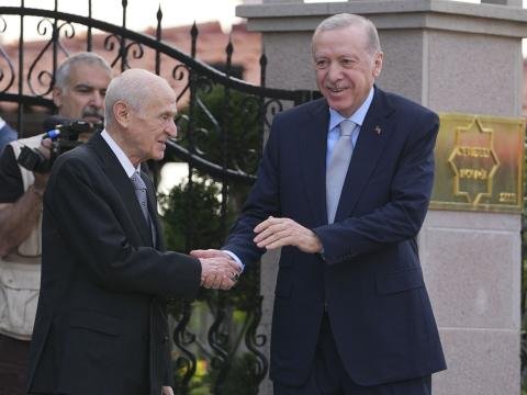 Ərdoğan Bağçalını evində ziyarət etdi&nbsp;