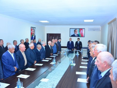 Üç rayonun ağsaqqallar şuralarının hesabat konfransları keçirilib - FOTO