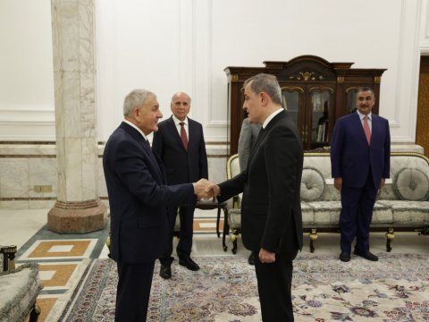 İraq Prezidenti Ceyhun Bayramovu qəbul etdi