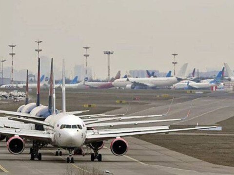 Moskva hava limanlarında 400-dən çox reys təxirə salındı