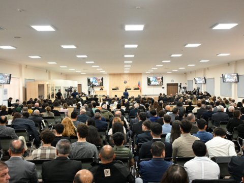 Məhkəmədə Kəlbəcərin Ermənistan tərəfindən işğal olunmasını əks etdirən video nümayiş edildi