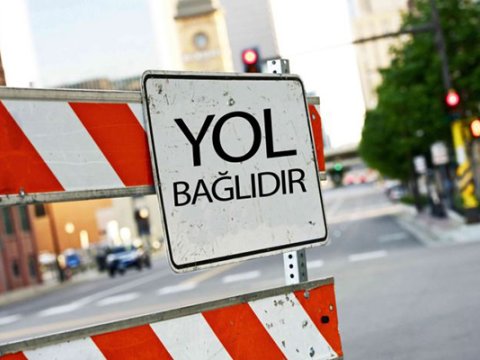 Sabahdan bu yol tam bağlanır