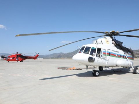 Helikopter meydançalarına dair tələblər müəyyənləşdi