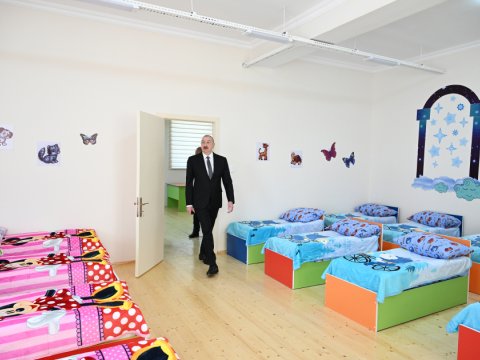 Kəngərlidə körpələr evi-uşaq bağçası açıldı - FOTO