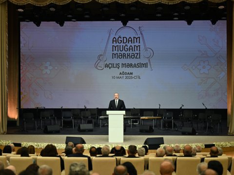 Prezidentin Ağdamdakı çıxışının TAM MƏTNİ