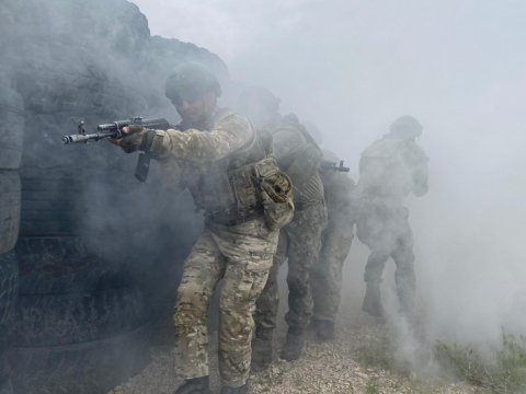 Türkiyə və Azərbaycan hərbçilərinin&nbsp;Naxçıvanda birgə təlimi