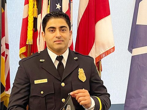 Həmyerlimiz ABŞ-də polis zabiti təyin edildi - FOTO