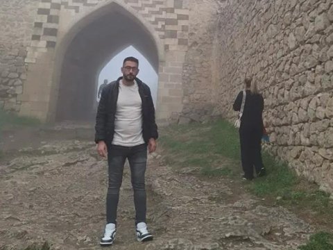 Albert Aqarunov Şuşada - FOTO